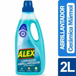 Abrillantador Alex Piso Cerámica y Mármol 2 Litros