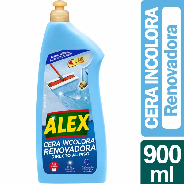Cera Líquida Incolora Renovadora Alex 900 cc