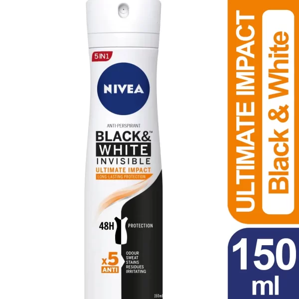 ANTITRANSPIRANTE NIVEA BLACK & WHITE ULTIMATE IMPACT