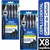 Oral B Cepillo Dental Medio Carbón X8 unid