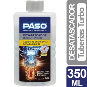 Desatascador de Cañerias Paso Turbo 350g