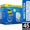 Raid Electrico insecticida recarga + enchufe 45 noches