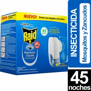Raid Electrico insecticida recarga + enchufe 45 noches