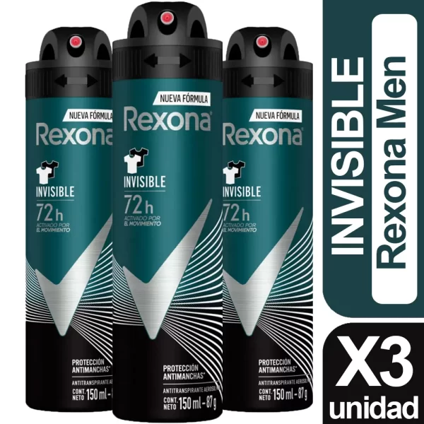 Rexona Desodorante Invisible Spray