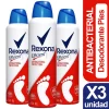 Talco Desodorante Rexona Antibacterial
