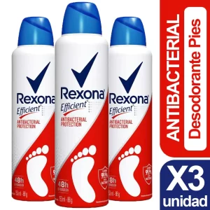 Talco Desodorante Rexona Antibacterial