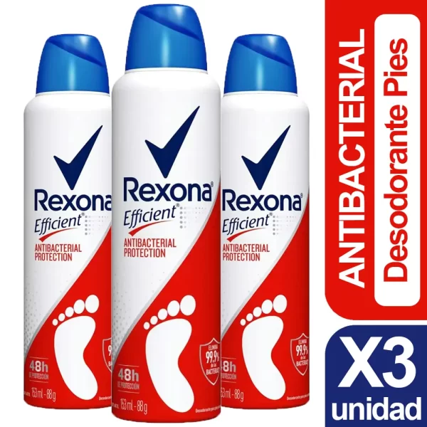Talco Desodorante Rexona Antibacterial