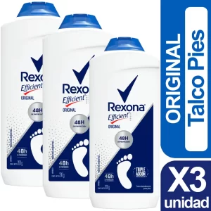 Talco Pies Rexona Efficient