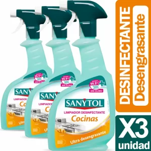 Sanytol Desinfectante Cocina X3 unid