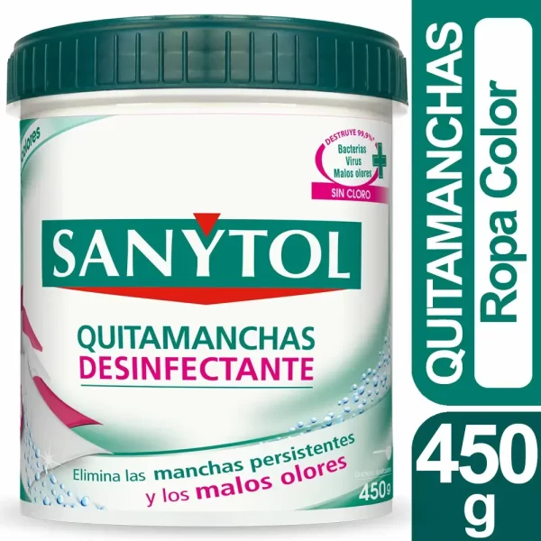 Quitamanchas Desinfectante Sanytol Ropa