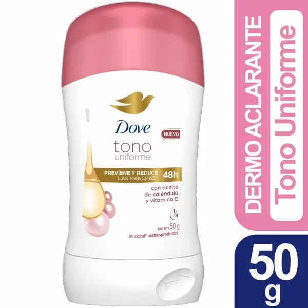 Desodorante Dove Dermo Aclarant Barra X3 unid - Imagen 2