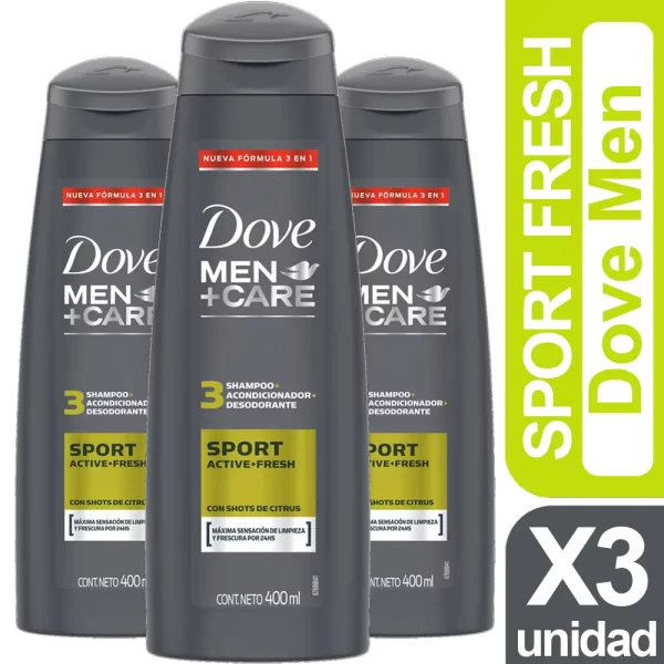 Dove Shampoo Sport Fresh