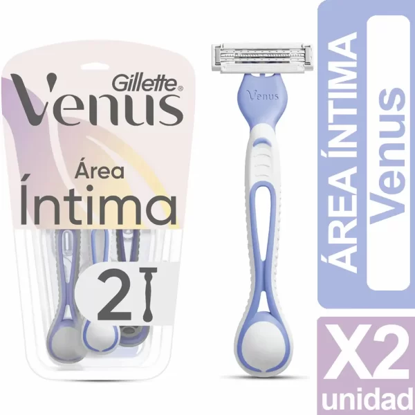 Máquina de Afeitar Venus Íntima 2 un