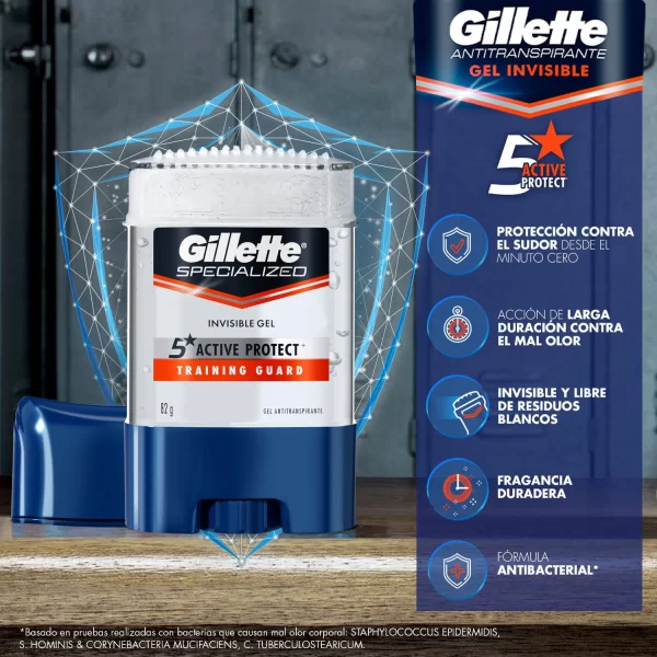 Gillette Desodorante Gel Training Guard - Imagen 2