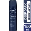 Desodorante Spray Nivea Men Deep Carbon