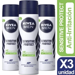 Desodorante Sensitive Protect Nivea X3 unid