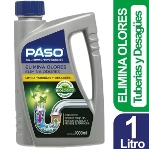 Paso Elimina Olores Limpia Tuberias
