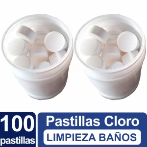 Pastillas de cloro baño