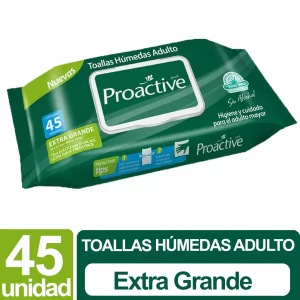 Toallas humedas Proactive Adulto