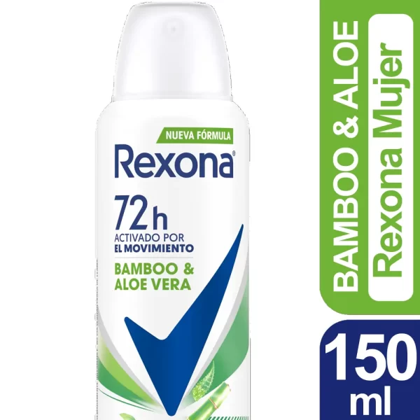 Desodorante Bamboo Aloe Rexona X3 unid - Imagen 3