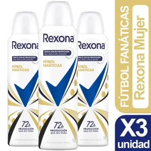 Desodorante Rexona Futbol Fanaticas