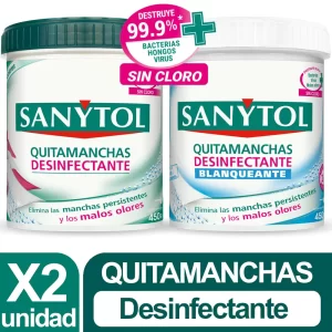 Quitamanchas Sanytol Ropa X2 unid