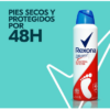 Talco Desodorante Rexona Antibacterial