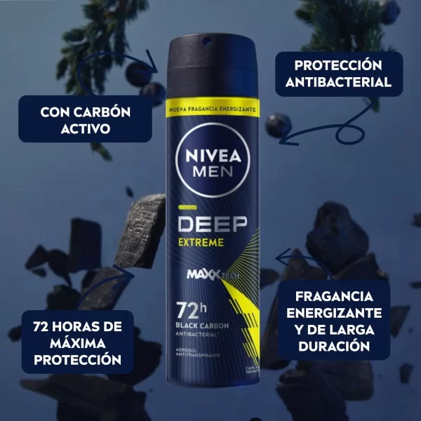 Desodorante Nivea Deep Extreme