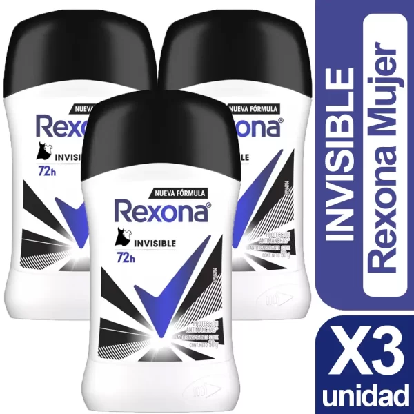 Desodorante Invisible Rexona Barra