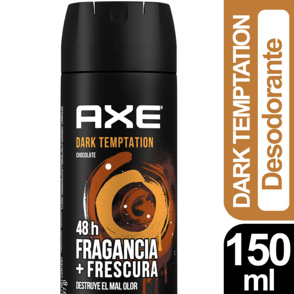 Desodorante Dark Temptation Axe X3 unid - Imagen 2