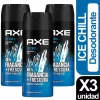 Axe Desodorante Ice Chill X3 unid