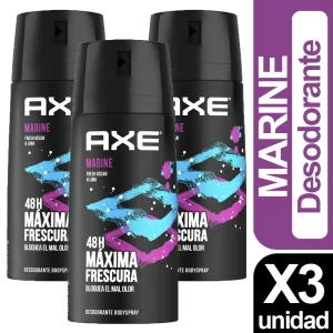 Axe Desodorante Marine X3 unid