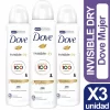 Dove Invisible Dry Desodorante X3 unid