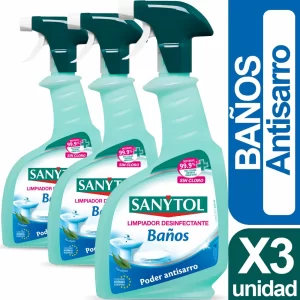 Sanytol Desinfectante Baño X3 unid