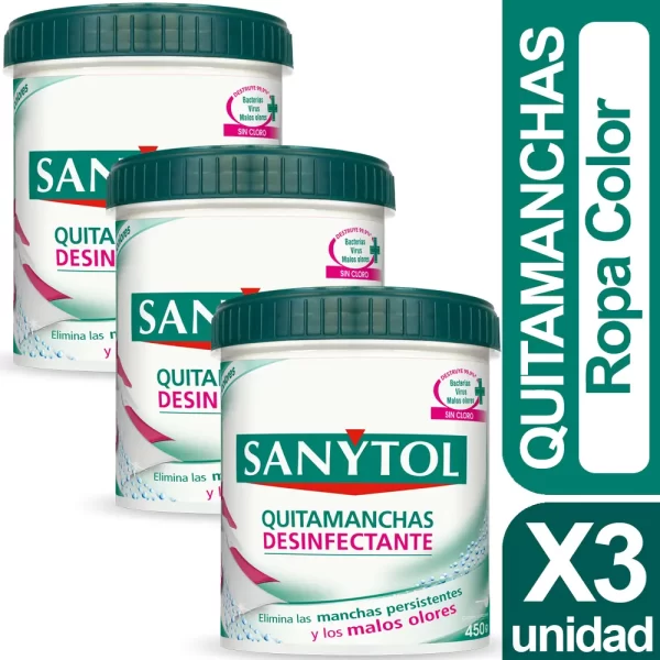 Sanytol Quitamanchas Desinfectante X3 unid