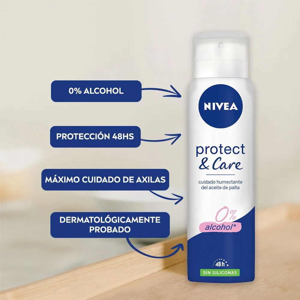 Desodorante Spray Nivea Protect & Care