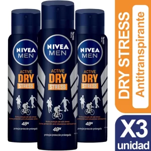 Desodorante Active Dry Stress X3 unid