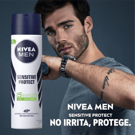 Nivea Desodorante Derma Control Sensitive X12 unid - Imagen 5