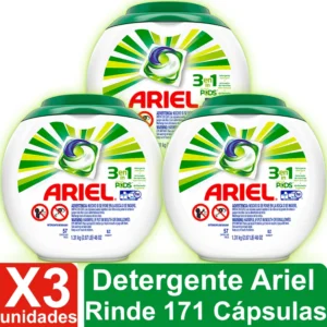 Detergente Ariel Capsula X3 unid