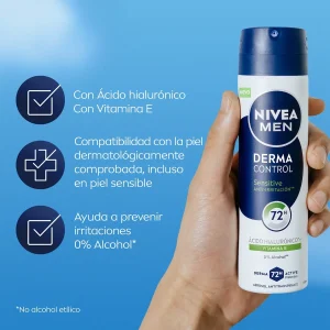 Nivea Desodorante Derma Control Sensitive