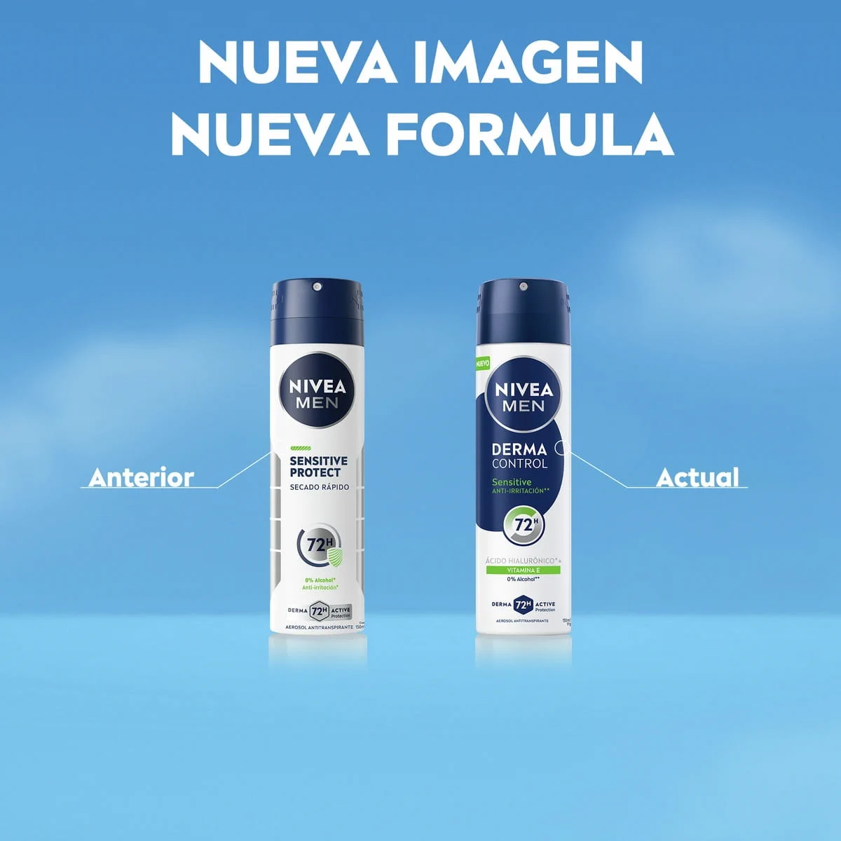 Nivea Desodorante Derma Control Sensitive X12 unid - Imagen 6
