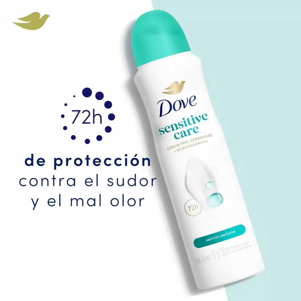 Dove Desodorante Sin Perfume X12 Unid - Imagen 5