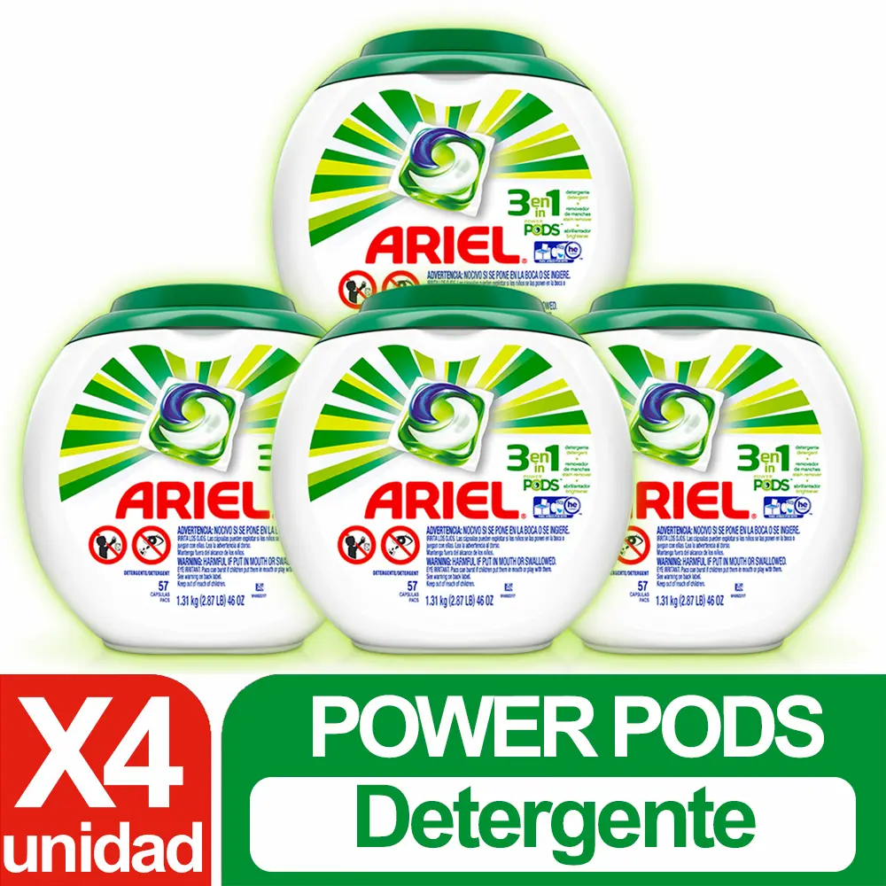 ariel detergente en capsula