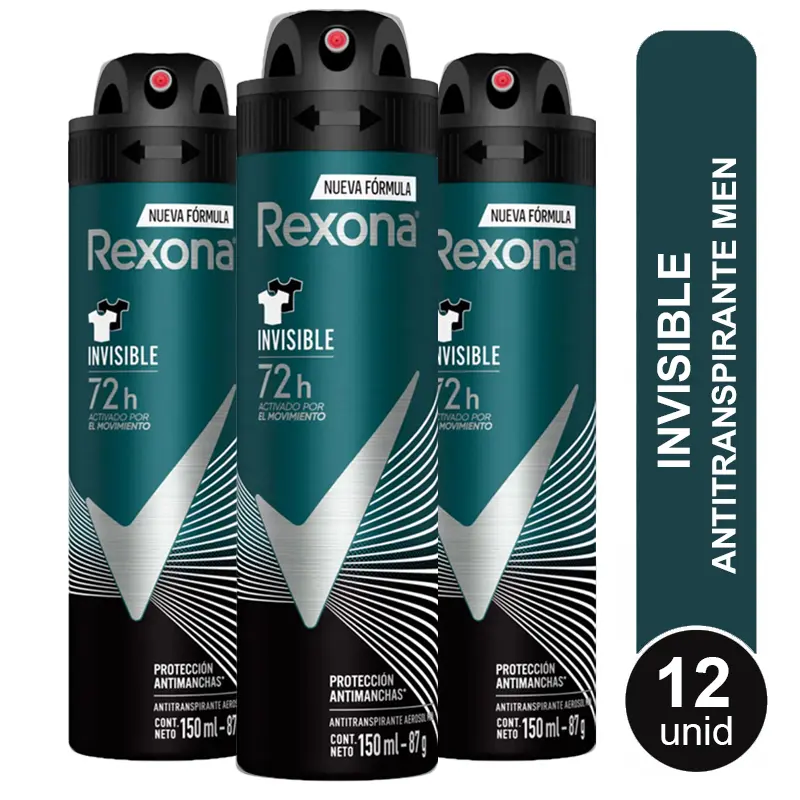 Rexona Desodorante Invisible Spray