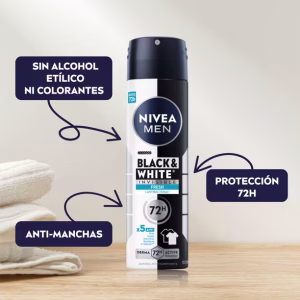 Nivea Desodorante Black & White Fresh