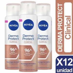 Nivea Desodorante Derma Protect Clinical X12 unid