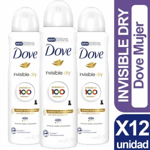 Dove Desodorante Invisible Dry X12 unid