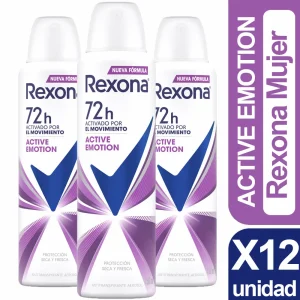 Rexona Desodorante Active Emotion X12 unid
